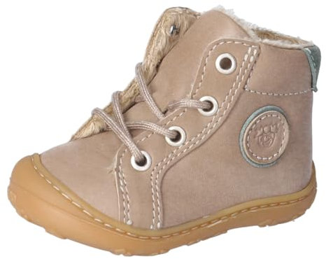 RICOSTA Mädchen und Jungen Stiefel Georgie, Kinder Lauflernschuhe, Weite: Mittel, lose Einlage, straßenschuhe, Business, Tundra/grün (660), 23 EU
