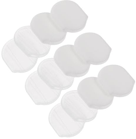 GRADENEVE 40pcs Oval Ear Clip Earring Soft Back Earring Pad for Clip on Earrings Transparent Earring Back Cushion Earring Hinge Transparent Ear Pad Ear Clamp Transparent -Proof Ear Pad
