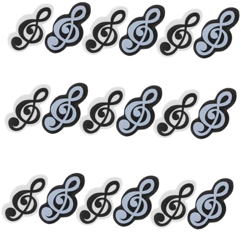 SHOWERORO 20stücke Mini-radiergummis in Notenform Klein Und Praktisch Aus Tpr-material Sicher Für Schüler Zuhause Schule Und Klassenzimmer Einfach Und Bequem Zu Verwenden