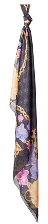 GUESS Foulard 120x120 Black Multi