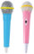 HEMOTON 2 Pièces Microphone Simulé Microphone Haute Simulation Faux Micro Jouets De Microphone Accessoire De Karaoké pour Enfants Accessoires De Microphone Plastique