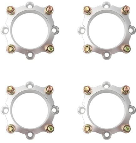 Zubehör für Spurverbreiterungen 2-Zoll-Spurverbreiterungen für mit 4/137-Schrauben und 12-mm-Bolzen passend für Can Am X3 aller Baujahre Modelle 4 Stück