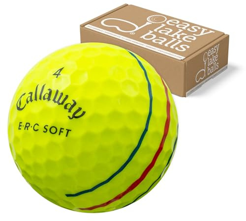 50 ERC Soft GELB LAKEBALLS/GOLFBÄLLE QUALITÄT AAAA