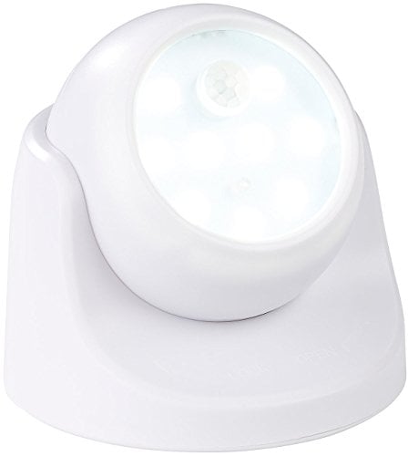 Luminea LED Spots ohne Kabel: Kabelloser LED-Strahler, Bewegungssensor, 360° drehbar, 100 lm, weiß (Spot kabellos, Strahler ohne Kabel, Batteriebetriebene Lampen)