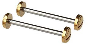 Uhrenschraubenrohr für Versace V-Race Uhrenarmband Connect Rod Gold