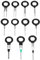 11 Piece Wire Terminal Remover Terminal Release Tool Set Car Electrical Terminal Remover Extraction Puller Pin Tool Kit Cable Wiring Crimp Connector