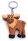 H-Customs Hirsch Elch Rentier Holz Edel Handmade Schlüsselanhänger Anhänger