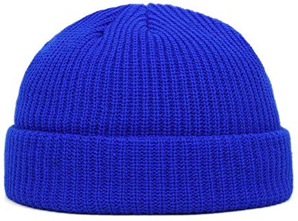 Amorar Wintermütz Fishermans Beanie Unisex Dockercap Seemannsmütze Herren Sailor Cap Rolled Cuff Hafenmütze Bikermütze Watch Kappe Beanie Hut Baseball Cap Vermieter Hut Schippermütze