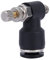 Laser Cutting Machine C02 Gas Nozzle Laser Valve Carbon Dioxide Regulating Engraving Machine Nozzle Laser Head Trachea Adjustable Joint(Air Pipe 6mm;Thread M5;Adjustable)