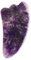 Jade Gesichtswalze Natürlichen Amethyst Gua Sha Steinmassagegerät Anti-Aging Anti-Falten Gesichtswalze -Tool für Gesicht Auge Hals Körper