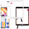 Schermo per iPad 6 iPad Air 2 2nd Gen 9.7 A1566 A1567 Touch Screen Kit di Sostituzione (Non LCD, Senza Istruzioni) Touch Digitizer, Parti di Riparazione in Vetro, Include Vetro temperato