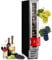 Klarstein Weinkühlschrank, 1 Zonen Getränkekühlschrank, Kleiner Einbau-Weinschrank Schmal, 20L Wein-Kühlschrank mit Glastür, Indoor/Outdoor Flaschenkühlschrank, Wine Fridge 5-22°C, 7 Flaschen