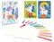 Sabbiarelli Sand-it For Fun - Bag Unicorns Einhörner - Mini Kreativ Bastelset: male mit Sand die Zeichnungen von die Einhörner, 12 farben, Sandbilder für Kinder ab 5+, Kleine Geschenkidee
