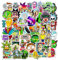 50 Pcs Rick Stickers for Laptop, Bumper, Skateboard, Water Bottles, Computer, Phone, Guitar, Cartoon Stickers for Kids Teens Adult