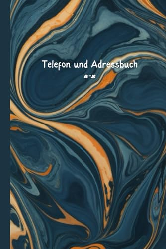adressbuch a5 mit register a-z: telefon und adressbuch.name,adresse,telefonnummer,e-Mail,geburtstag