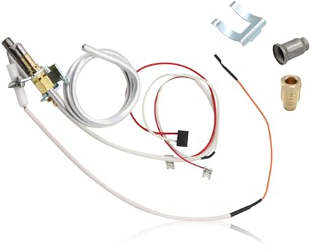 Yunnergo 100112330 - Conjunto piloto de calentador de agua, conjunto de termopila de gas compatible con la serie 300 301, reemplaza 9007876 9007877