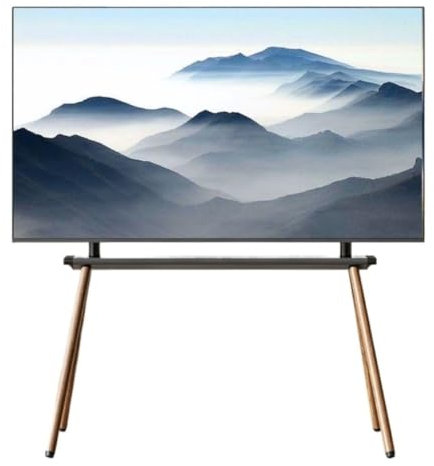 TV Stand TV Stands Universal TV Stand 32 To 75 Inch LED LCD Screen Studio TV Display Stand Height Adjustable TV Mount With 4 Legs Television Stands (Color : Black, Size : 32-75inch)