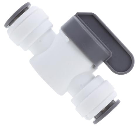DIYEAH Ball Valve Water Supply Quick Connect Fitting for Garden Hose Water Purifier Shut-Off Valve