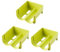 Gosera 3Pcs Beer Holders Soda Can Holder Beer Holder Bottle Storage Rack Hanger Refrigerator Organizer Easy Install Green