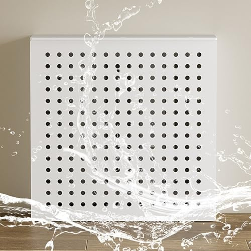 OPOLDBDMAC Cache-radiateur Design Moderne, Cache Radiateur Couverture Radiateur Maison Couvre Radiateur Décoration Cache-radiateur En MDF 90x80x20cm Tablette Pratique(28Lx28Hx8W/70x70x20cm)