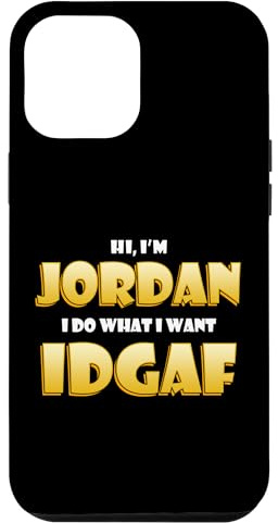 Jordan Costume IDGAF Funny Meme Halloween Costume For Jordan Case for iPhone 12 Pro Max