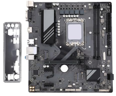 Plyisty B460M Gaming-Motherboard LGA 1200, mit Zwei DDR4-Steckplätzen für Core I9 I7 I5 I3 Pentium Celeron der 10. Generation