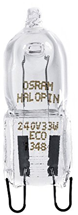 Osram HALOPIN PRO G9 W 240 V 2pin G9 ECO ampoule halogène capsule équivalent à G9 W halogène capsule – Lot de 20
