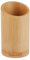 BambooMN Bamboo Kitchen Utensil Holder for Countertop, Utensil Crock for Cooking Utensils - 7 x 4 - Carbonized Brown - 1 Piece