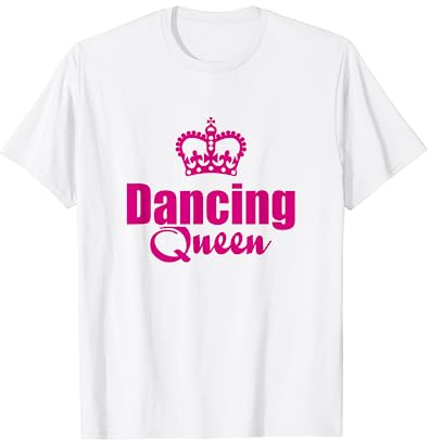 Dancing Queen mit Krone Seventies Workout Premium T-Shirt T-Shirt