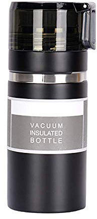 Portable Stainless Steel Water Bottle，Vacuum Water Bottle Leakproof Insulated Flask，For Sports, Gym, School, Travel，470ml