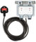 Haraqi 10M 2 Way 2 Gang IP66 Waterproof Outdoor Extension Lead Socket with Switch Indicator Light