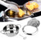 Marmite japonaise friteuse chinoise friteuse résistante aux hautes températures avec grille amovible pour cuisine (petite taille 20 cm) friteuse chinoise Friggitrici