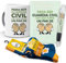 Super Regalo Personalizado para Guardia Civil. para ser Guardia Civil Hay Que Tener un par de Huevos. Taza, libreta, boli y Trio de Calcetines