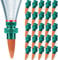 Flaschenadapter Selbstbewässernde Spikes, Bewässerungsspitzen für Pflanzen Selbstbewässernde Spikes zur Verwendung mit Wasserflaschen Gießstab für Zimmerpflanzen (Terrakotta, 25er Pack)