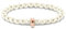 Thomas Sabo Charm-Perlenarmband aus Sterling-Silber mit 750er Roségold-Vergoldung, Länge: 17,5cm, X0284-428-14-L17,5