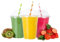 Sabco - 50pcs 10oz Plastic Cups with Lids - Milkshake Cups With Dome Lids - Ideal for Milkshake Frappe Juice Smoothie Cup Boba Cup Reusable Tea Coffee Drink Slush - Perfect for Takeaway & Restaurants.