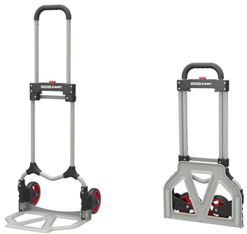 Magnacart Faltbarer Sackkarre MCI-SP - Tragfähigkeit bis zu 60KG - Transportwagen - 40 x 42 x 102 cm - Leichtes Aluminium