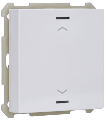 EIB, KNX, Push Button Lite 63 1 Mal, RGBW, Jalousien, glänzendes Finish, Studio, BE-TAL6301.A1