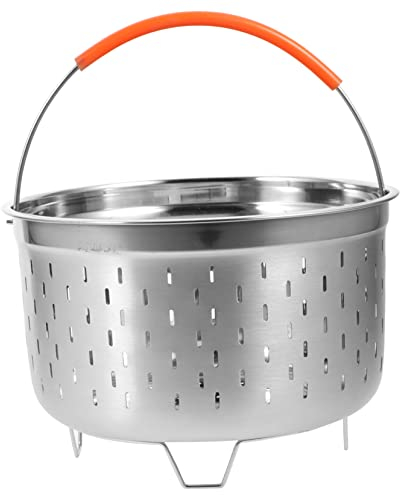 OQHAIR Vaporera de arroz de Acero Inoxidable, vaporera para Tamales, vaporera para Bolas de Masa hervida, vaporeras para Tamales de Inoxidable