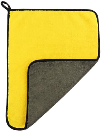 SSRDFU Bayeta de Microfibra - Paños de Microfibra Coche Super Absorbente, Toalla Secado Coche, Paños de Microfibra sin Pelusas para la Limpieza de Coches y Motocicletas(30 * 30cm)