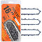 NEOTEC Catena per motosega da 40,6 cm, passo 3/8, calibro 0,043, 56 maglie di trasmissione, adatta per Milwaukee M18 Fuel, Ego CS1613, Dewalt DCCS690-49162715, DWO1DT616, R56 (3 catene)