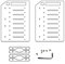 Cjuide 3,5 HDD Festplatten KäFig 8X3,5 HDD KäFig Gestell DIY Festplatten GehäUse für BTC Mining Computer Speicher Erweiterung