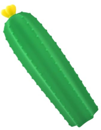 SHINEOFI Astuccio Portapenne Silicone Cactus Portatile Cerniera Ampia Capacità per Matite Penne Righelli Forbici Studenti Insegnanti Ufficio
