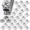 30 Stück T-Nutensteine T-Nutenführungen aus Kohlenstoffstahl Hochleistungs-Gleitmuttern für Aluminiumprofile der Serie 30 (M8-30 Stück)