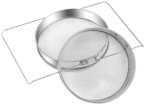 Filtre à miel, passoire à miel - Filtre à miel double tamis à miel,Double tamis à miel passoire de récolte de miel outil d'apiculture filtres à miel passoire