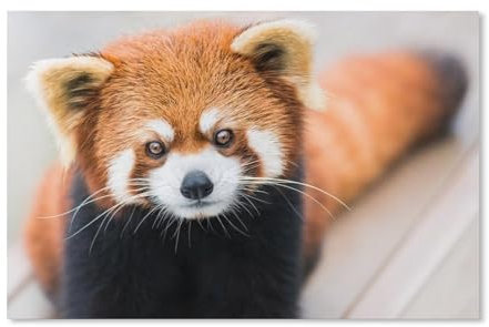 BEAYODKP Peinture Numero Adulte，Petit Panda/Panda Rouge，DIY Peinture par Numero, Acryliques Peinture Par Numéros Enfants, Loisirs Créatifs Adultes pour Tableau Decoration Murale（50x60cm）-D16