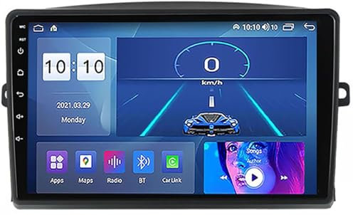 Android 12.0 Touch Screen Autoradio per S-Ienna 2004-2010 Navigazione GPS Satellitare 9'' Touchscreen Lettore DVD Multimediale Ricevitore FM BT con 4G 5G Wifi SWC DSP Mirror Link Carplay M100S