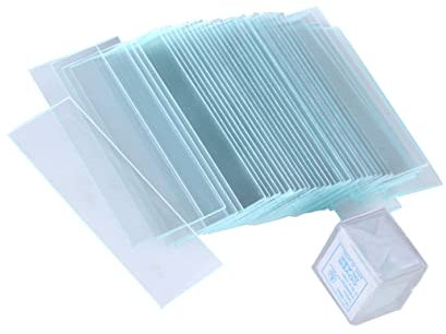 Generic Microscope Slide Kit Microscope Cover Blanks Microscope Slides Negative Scanner Lab Slide Microscope Slips Microscope Slide and Cover Slips Phone Microscope Round Lab Glass