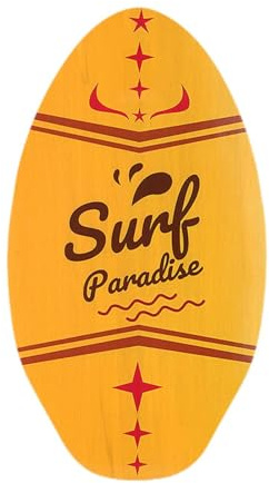 Hellery Skimboard Aus Holz, Leichtes Bodyboard, Tragbares Sandboard, 30 Inch