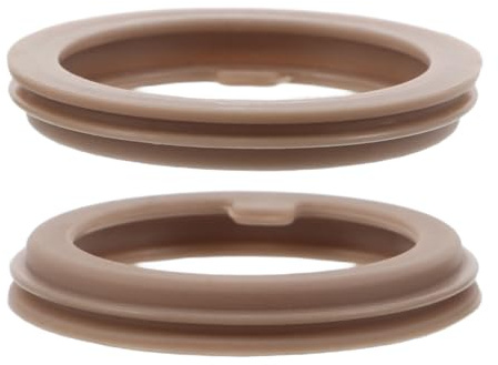 TEMPNAP 2pcs Silicone Flask Gasket Replacement for Insulated Travel Tumblers Leakproof Seal Ring for Water Bottle Cup Lid Flexible Silicone Seals for Hot and Cold Drinks